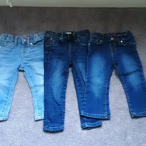 Baby girl jean bundle